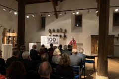 Vorstandsvorsitzender Stefan Bosch gibt einen Einblick in die 100-jährige Vereinsgeschichte